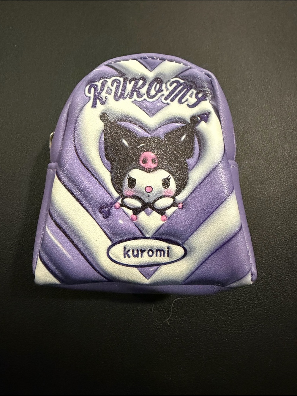 Kuromi Purple Mini Key & Card Holder